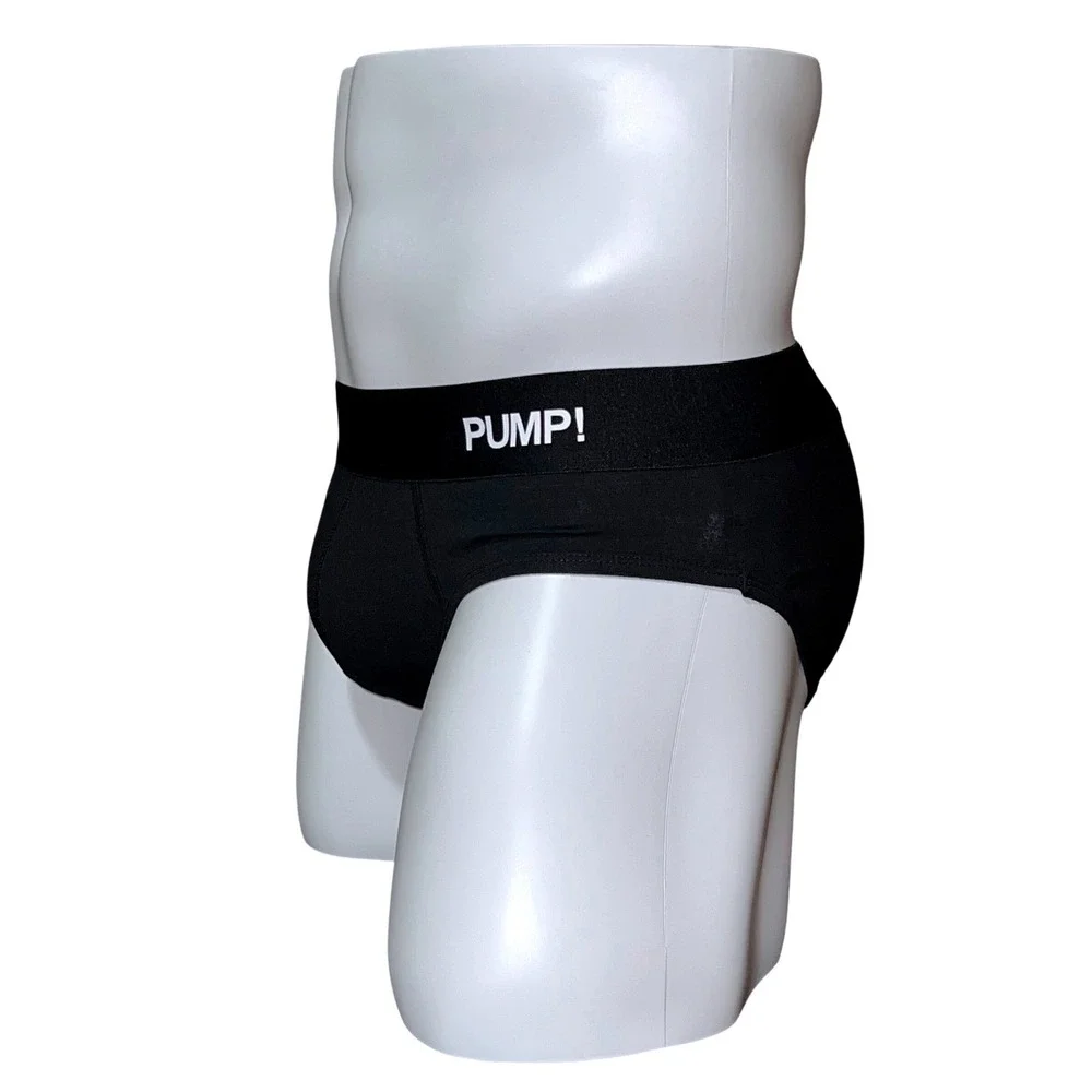 PUMP! Cotton Briefs Black Size XXL‎ (34-36) PU002 NWT